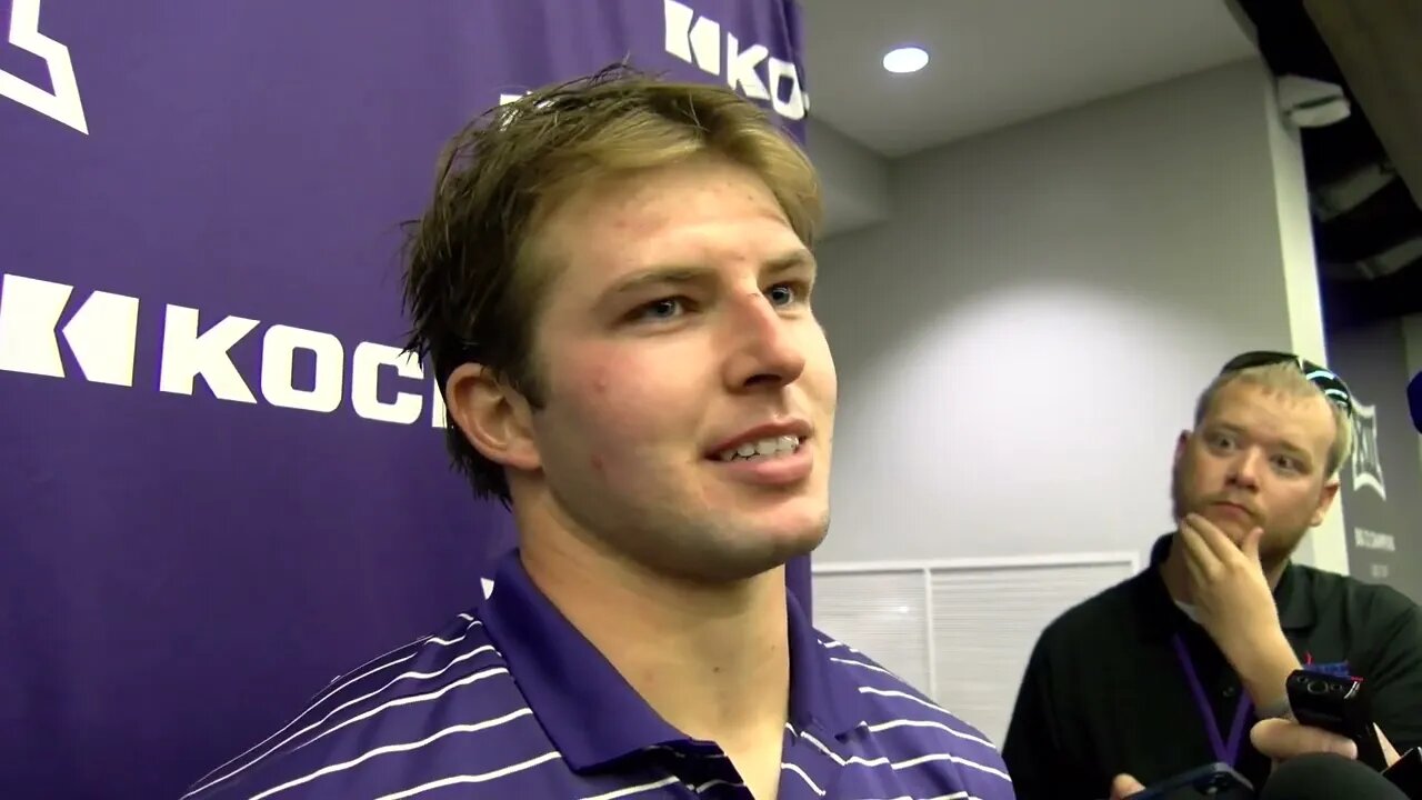 Kansas State Football | Austin Moore Postgame Interview | K-State 37, Texas Tech 28