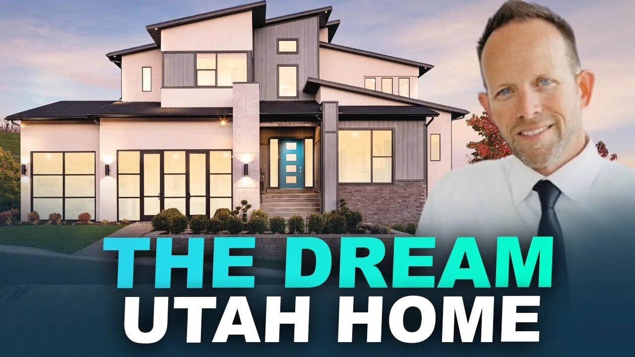 Porter Luxury Model Home Tour - Utah Luxury House Built by Toll Brothers