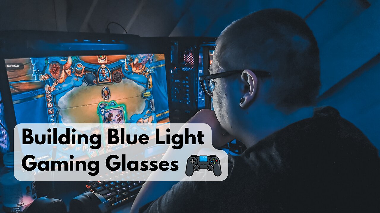 Gaming 🎮 Glasses Blue Light Laser Test