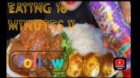 ASMR EATING SPICY WHOLE CHICKEN CURRY, EGGS CURRY, BASMATI RISE, GREEN CHILLI * FOOD VIDEOS *