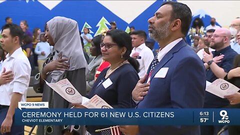 Cheviot Elementary hosts naturalization ceremony