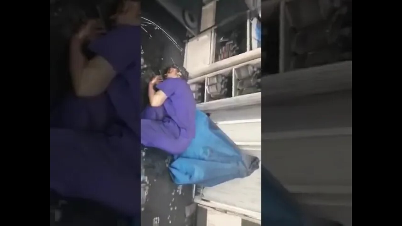 Oxygen capsule bursting in the hospital
