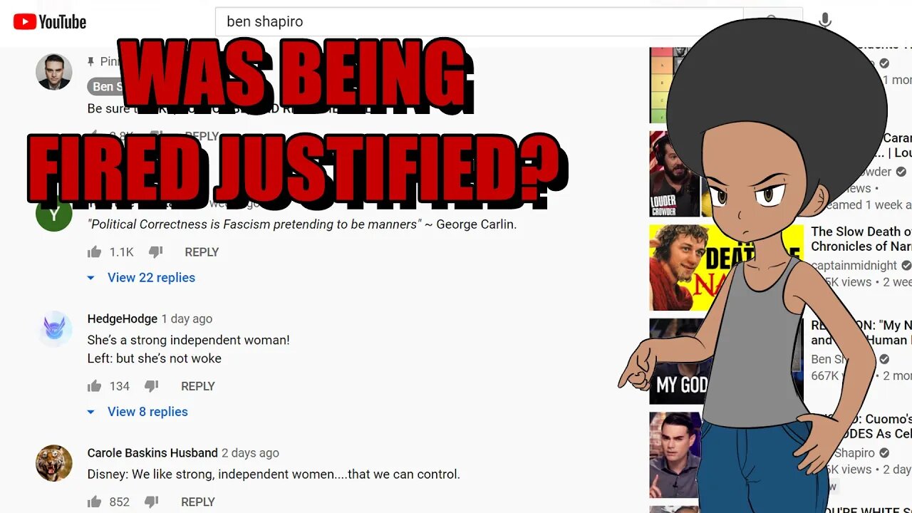 Comment Commentary ep.1 - Gina Carano Firing