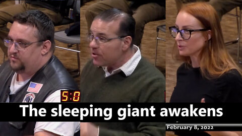THE PEOPLE expose agenda 21 during planning commission meeting - Coeur d'Alene, Idaho