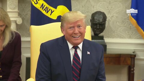 President Trump Participates in a Bilateral Meeting with the President of the Italian Republic