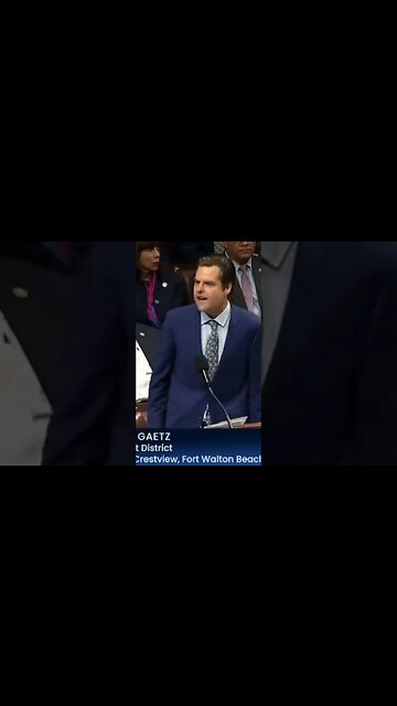 MATT GAETZ CALLS OUT CROOKED POLITICIANS WHO ARE OWNED BY LOBBYISTS