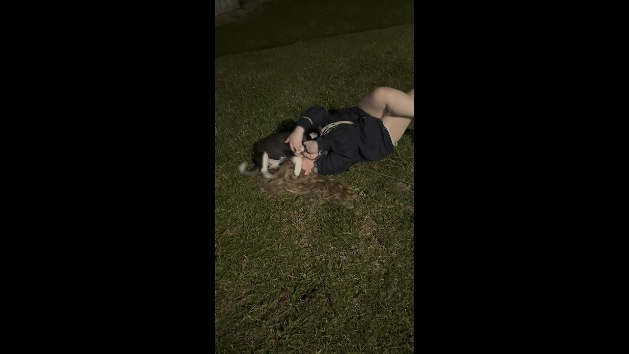 Ash came over late one night