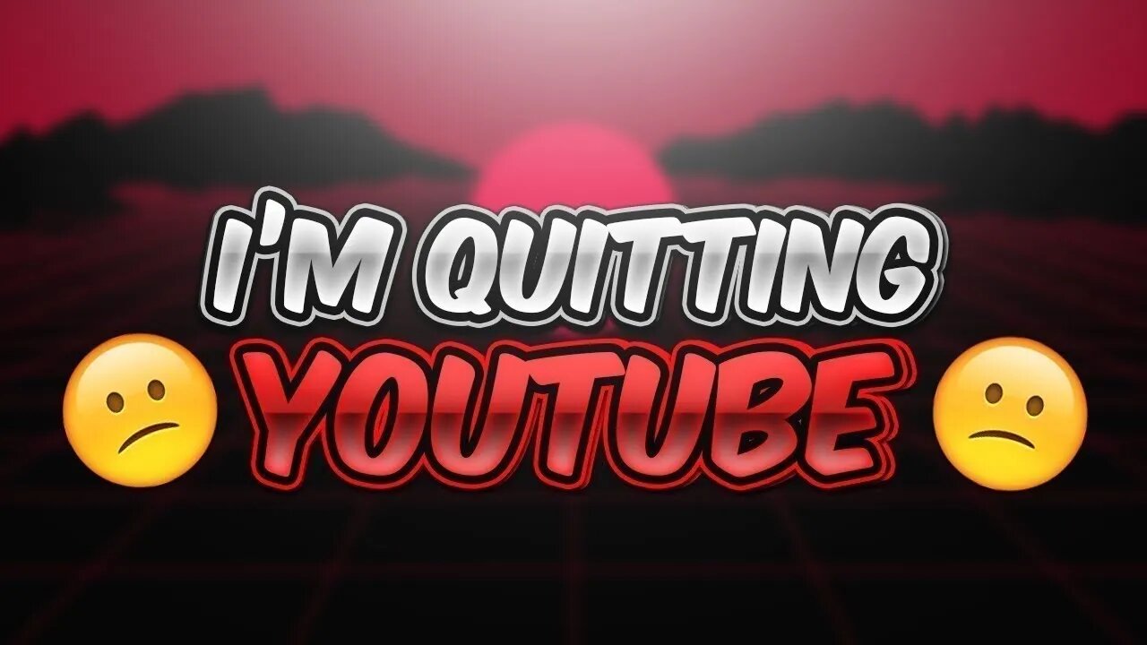 IM QUITING YOUTUBE AND HERE IS WHY @MAKING EASY MONEY @WallStreetBets #wallstreetbets