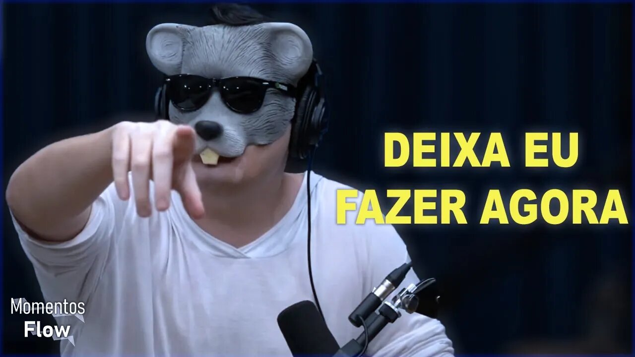 COMO FAZER A VOZ DO RATO BORRACHUDO | MOMENTOS FLOW
