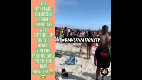 The Maryland MOES from riverdale giving out knuckle sandwiches on a beach 🏖️