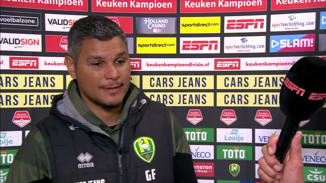 Giovanni Franken "Het spijt mij en het team dat we de fans niet hebben kunnen geven wat we wilden."