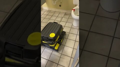 Cleaning Your Restroom Floor at the Church #shorts