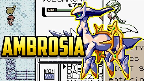 Pokemon Ambrosia - GBC ROM Hack YOU MUST TRY, Gen 6, Weathers, 3 Rivals, New Story, Open World
