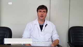Manhuaçu: Hospital César Leite está sobrecarregado com alta de casos de pacientes gripados