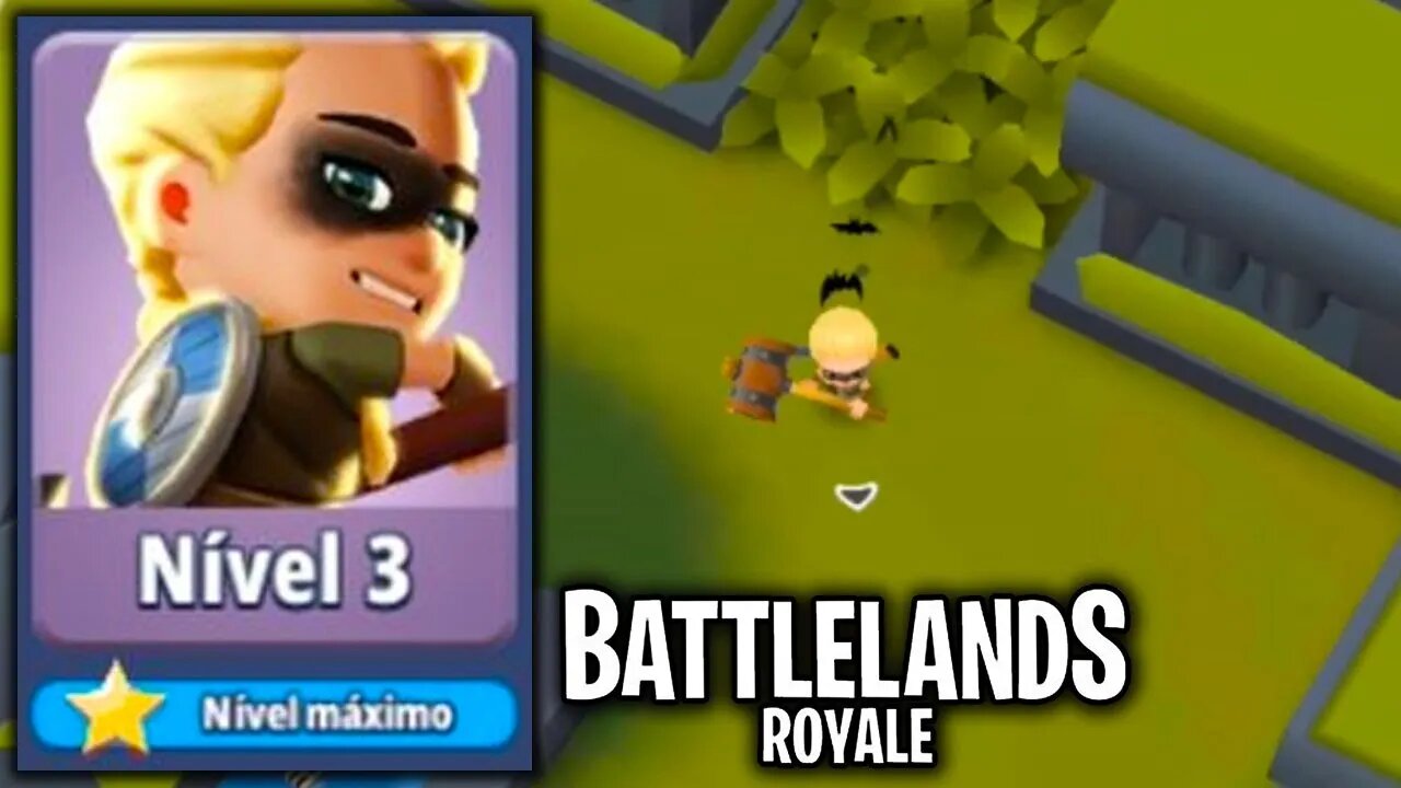 Battlelands Royale | Personagem Gertha Lag no Máximo