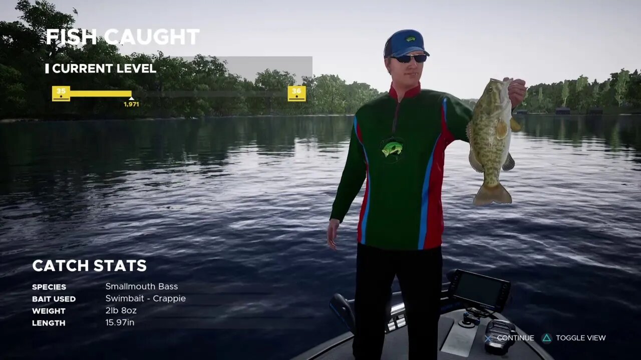 Fishing Sim World level 35 Practice 2# to the Tournament 2#