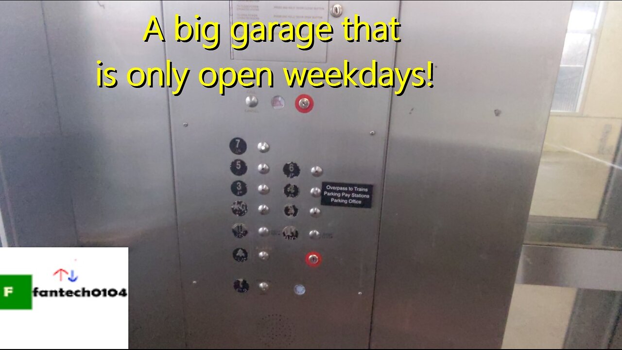 Otis? Traction Elevators @ Montclair State University Station Parking Deck - Little Falls, NJ