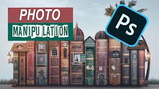 BOOKS, SURREAL ART, PHOTOSHOP