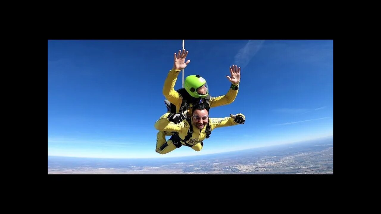 Highest Skydive in Europe (15,000 ft)-Seville, Spain-Dec-2021
