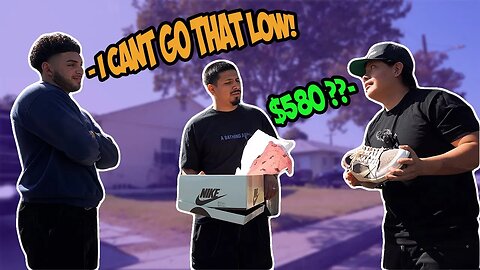 SNEAKER BUYOUTS IN THE STREETS (INSANE STEALS)