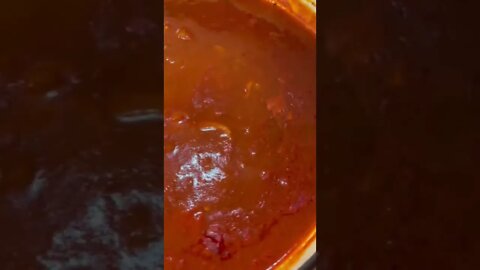 I cook two sauces one for everyday use and another to cook meatballs in. You are what you eat so yea