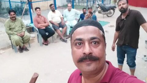 Haleem with friends