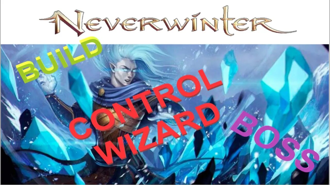 Neverwinter (pt-BR) Build control wizard dano em boss singol target #neverwinter