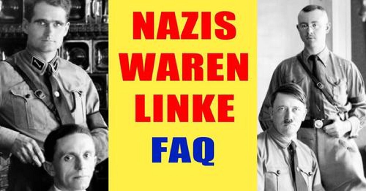 Die NSDAP war eine Linkspartei - Hitler war ein Linker - FAQ