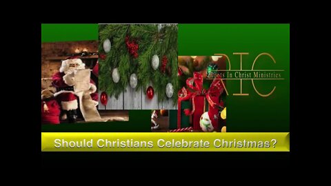 Roots In Christ Min-Sunday@11:00AM (12/12/21) Don't Cancel Christmas Yet!!