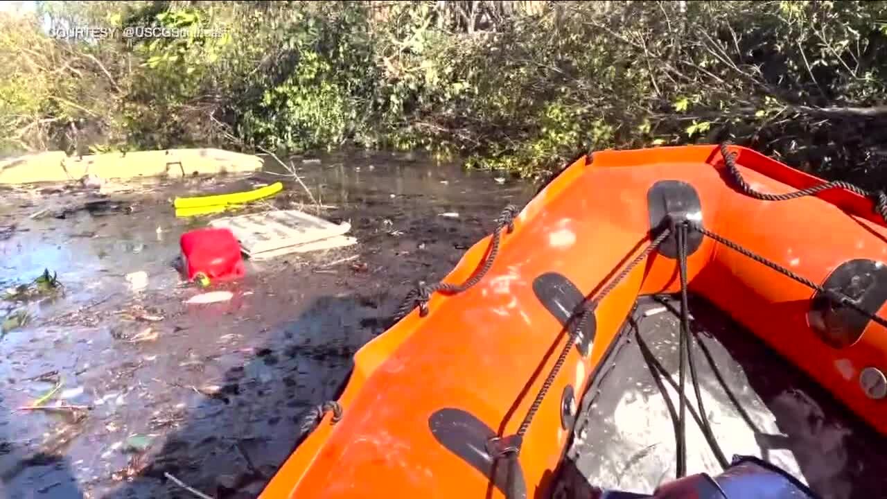 U.S. Coast Guard advising public to stay off the water unless playing critical role in response of Hurricane Ian