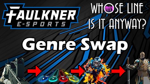 Video Game Who's Line Is It Anyway- Genre Swap: Movers & Shakers (Spring 2024)