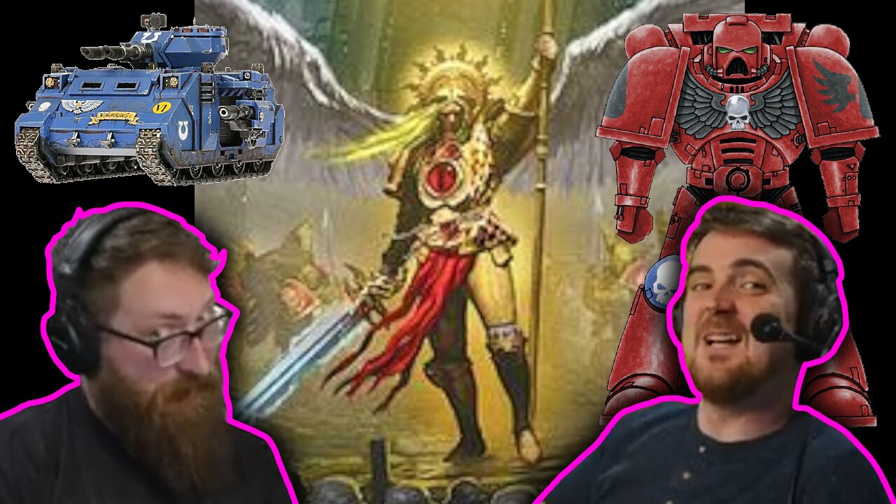 Ben's Predator Tank - Deep Rich Blood Angels Lore - Tom and Ben