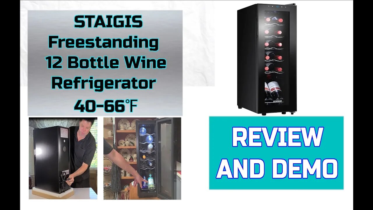 Very Nice STAIGIS Wine Cooler Runs Quiet and Looks Great