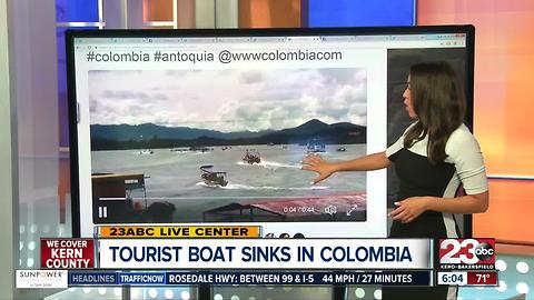 Boat sinks in Colombia killing at least 6