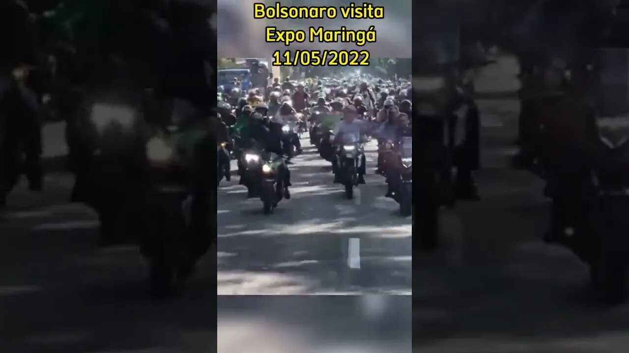 Bolsonaro visita Expo Maringá 11-05-2022