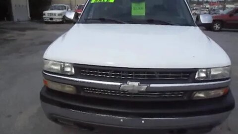 2001 CHEVY SILVERADO LS EXT CAB 4X4