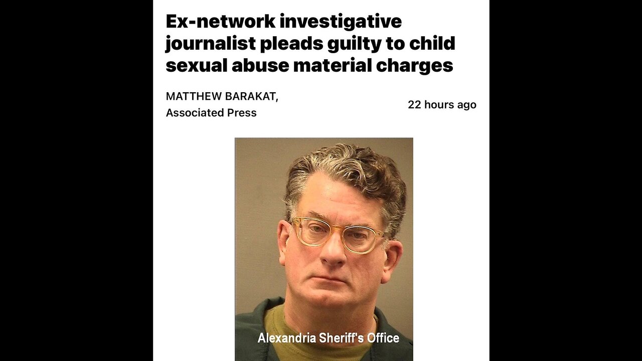 ABC Journalist who debunked PizzaGate was arrested for crimes against children so time to revisit