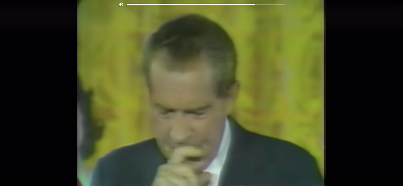 Richard Nixon resignation speech (partial)