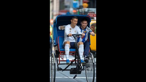 Brother messi come to my rickshaw wakkah wakkah woh woh 😂