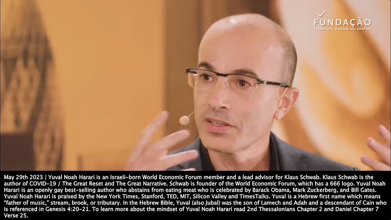 Yuval Noah Harari | "Is a Human Trapped Within a Room Losing Connection to the Real World? Or Is It a Human Being Liberated from Restrictions of the Biological Body & Liberating Their Spirit to Wander Around the Immaterial Heavenly Realm of Cyber