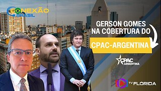 EDUARDO BOLSONARO & MILEI NO CPAC ARGENTINA