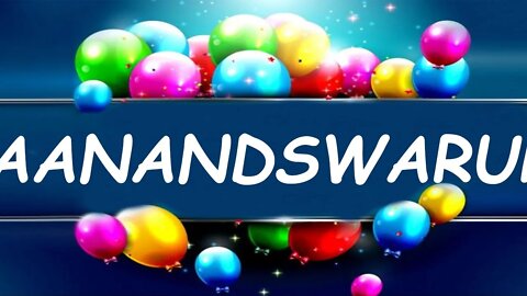 Happy Birthday to Aanandswarup - Birthday Wish From Birthday Bash