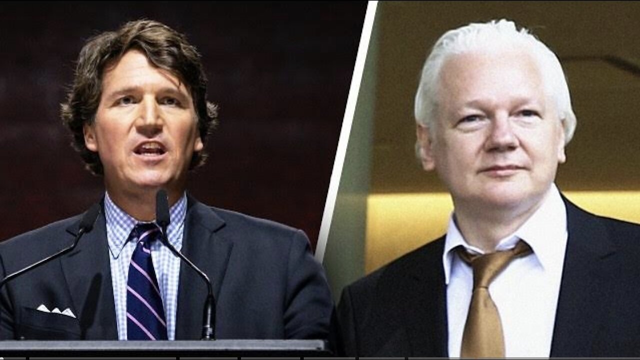 Tucker Carlson Responds to Julian Assange's Release During Australia Speech