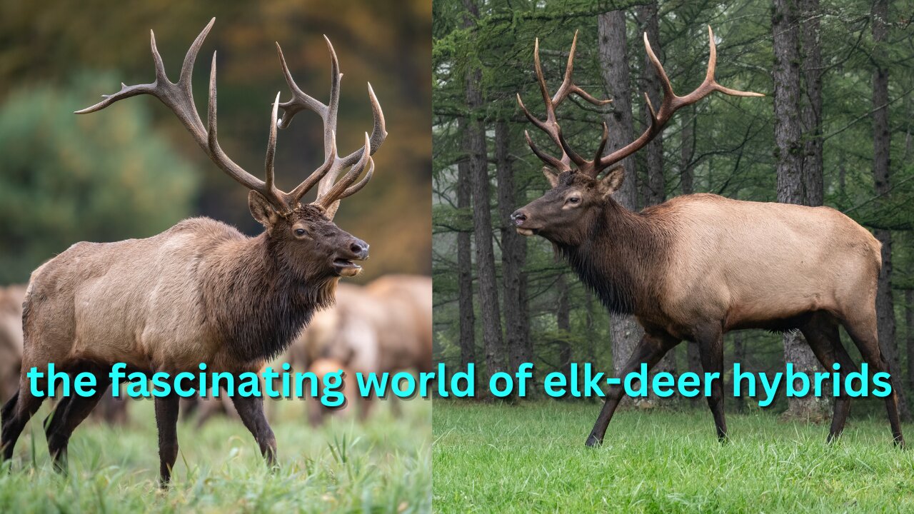 the fascinating world of elk-deer hybrids