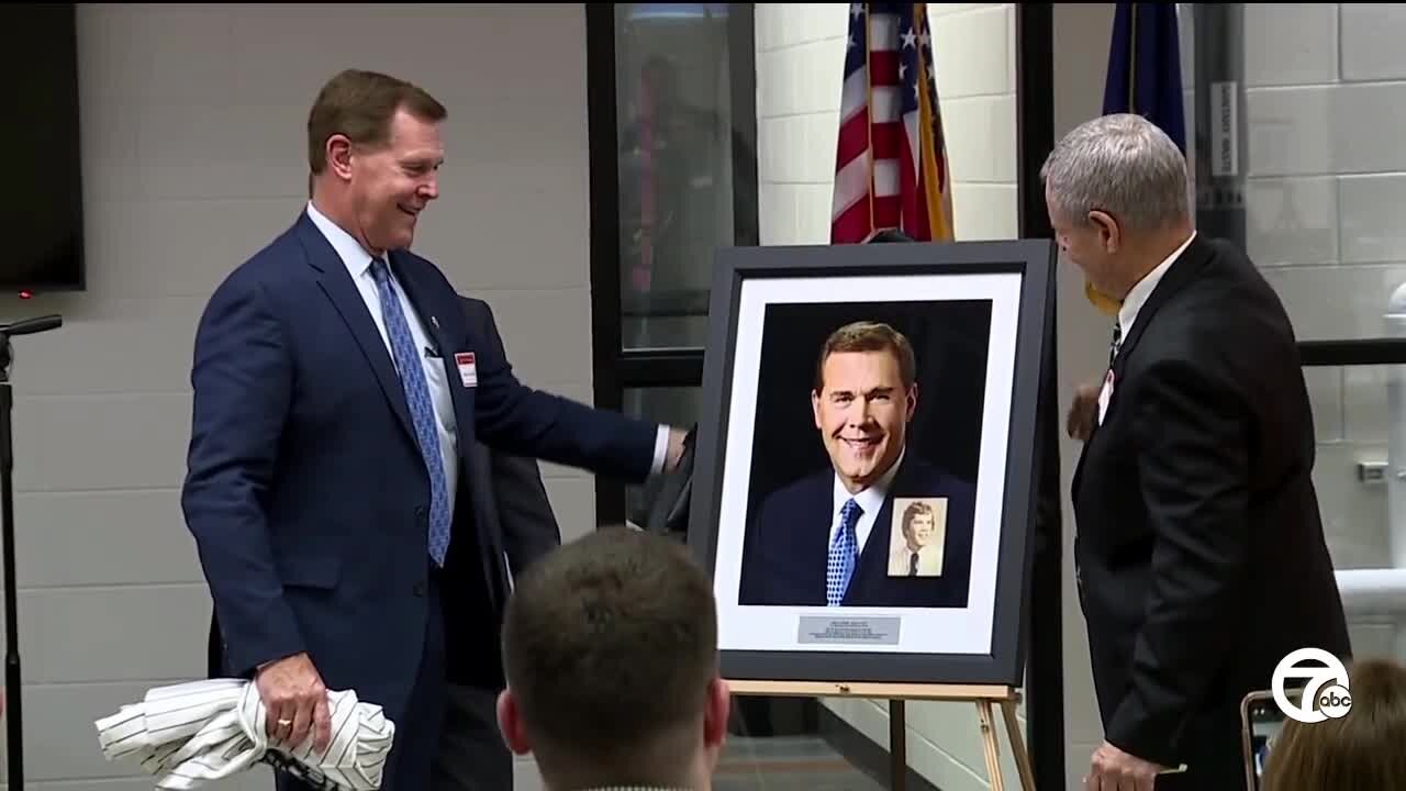 Dave LewAllen joins Brighton High School's Wall of Fame