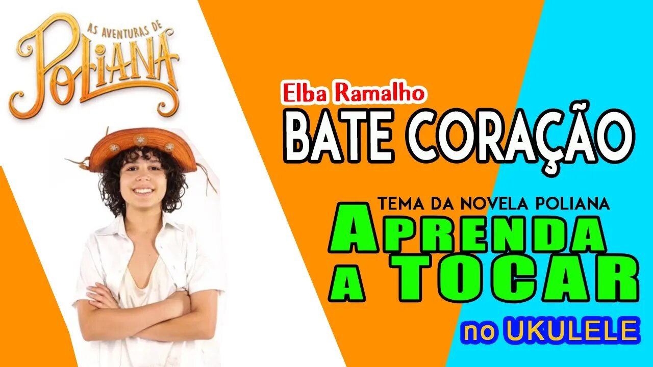 Bate Coração - Elba Ramalho - Ukulele COVER #comigo