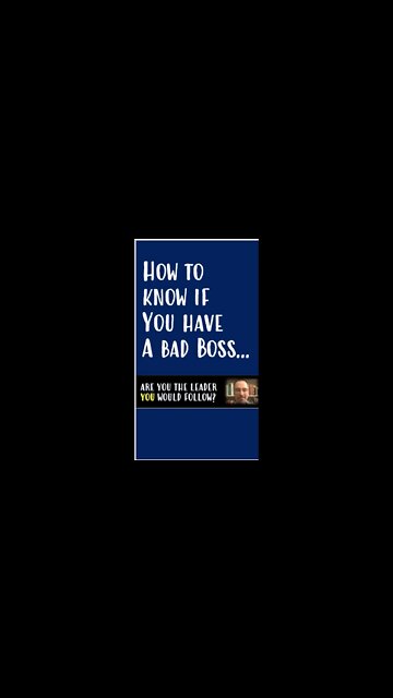How to know if you have a bad boss - Thomas Sowell’s test #shorts #leadership