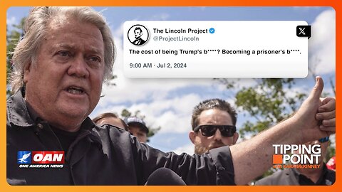 The Lincoln Project Appears To Want Steve Bannon To Be Sexually Assaulted | TIPPING POINT 🟧