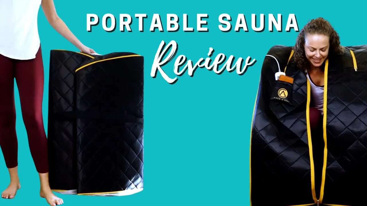 Infrared Sauna Review- Portable, Easy to Assemble, No Mess! Crew & Axel Indoor Sauna Home Spa