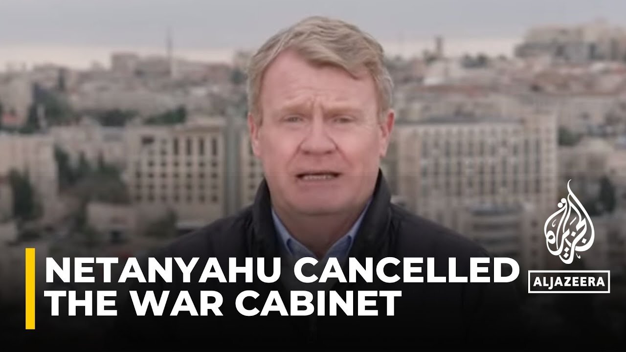 Netanyahu cancels war cabinet meeting on Gaza